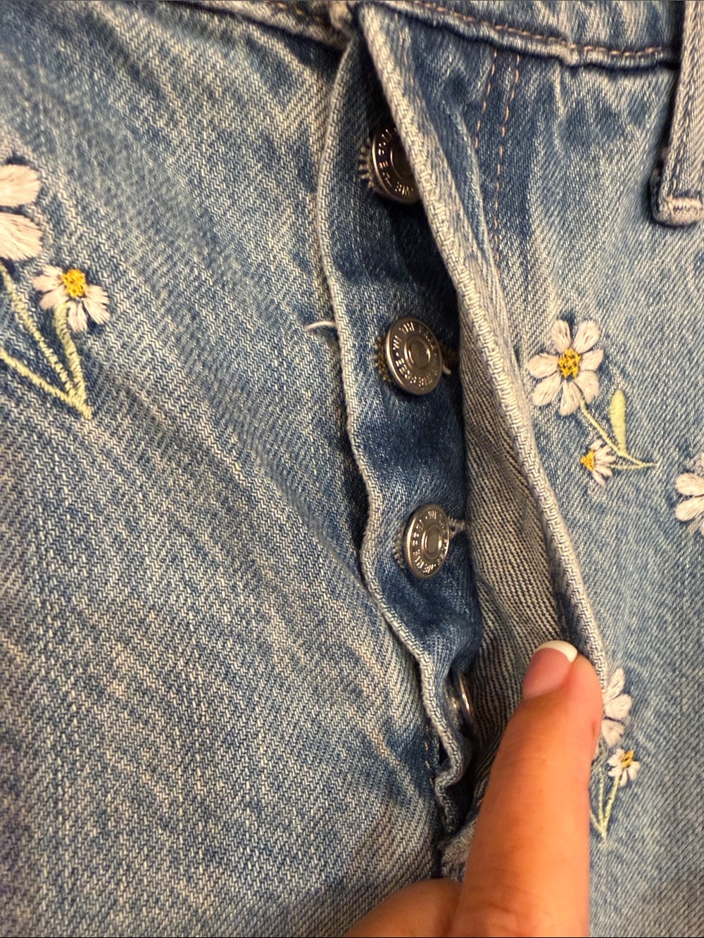 NWOT Free People We The Free Daisy Mae Embroidered Midi Skirt - Picture 9 of 13